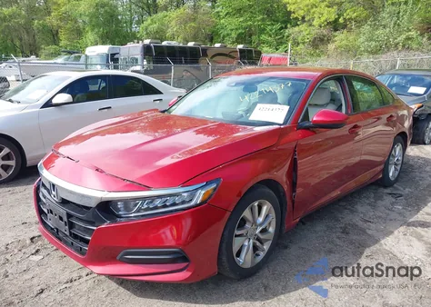 2018 Honda Accord Lx из США, поврежденный, VIN 1HGCV1F1XJA130773
